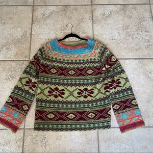 Multi print Sweater
